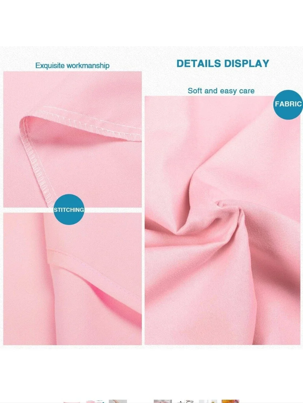FLXXIE Pillow Cases Standard, Set Of 2, Envelope Closure, Wrinkle Resistant